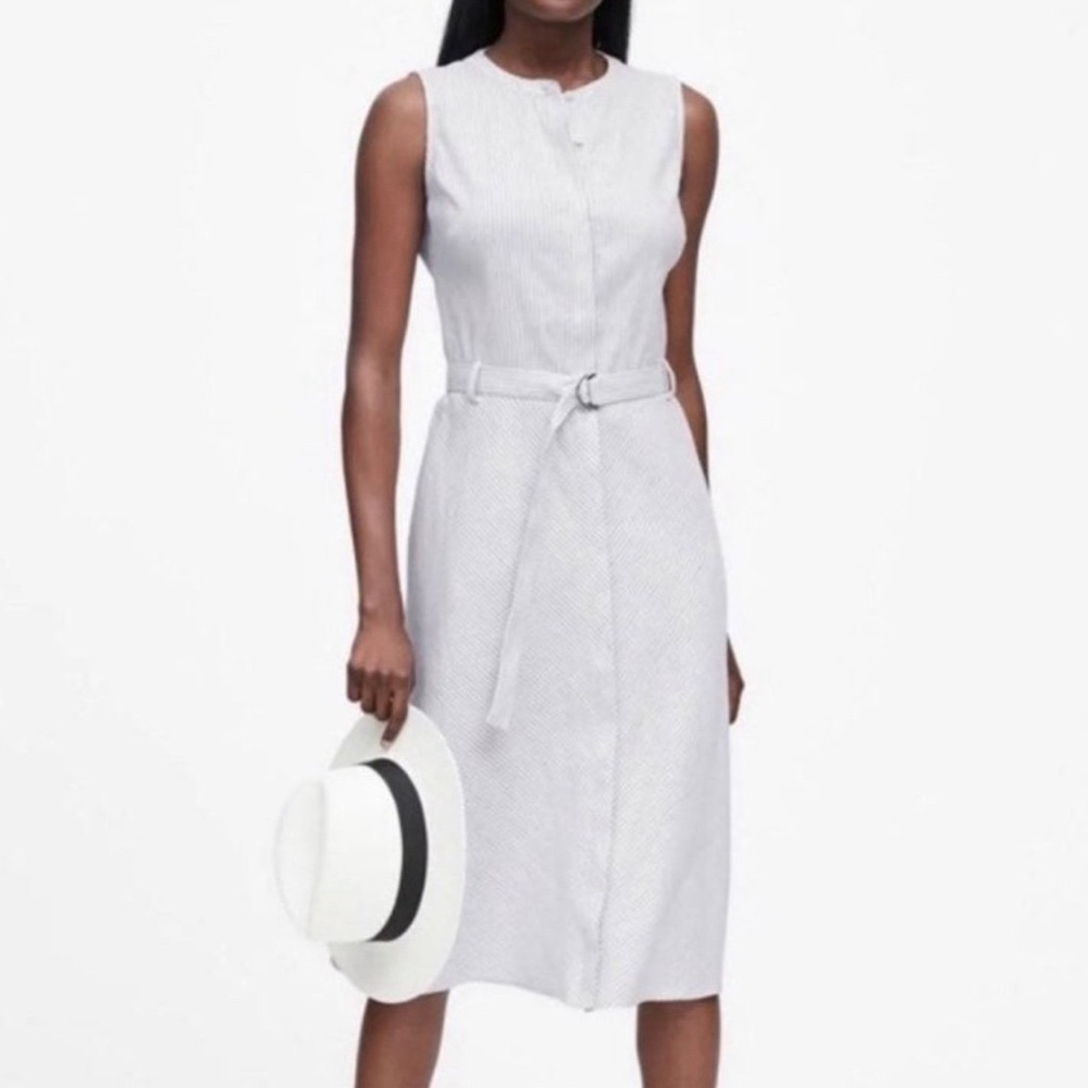 Banana Republic white dress